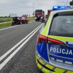 01.06.2026. Sadowie. Wypadek / Źródło: policja