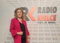 Polonijne Radio Kielce. Na zdjęciu: Iwona Sabat / Źródło: Radio Kielce