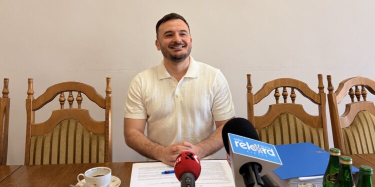 24.06.2026. Kielce. Konferencja prasowa na temat sesji Rady Miasta Kielce / Fot. Dariusz Kuc - Radio Kielce