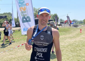 Tropikalny upał nie odstraszył uczestników cross triathlonu