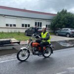 11.06.2026. Sandomierz. Motocykliści pokonują trasę prawie 600 kilometrów, by wesprzeć budowę hospicjum dla dzieci w Skowierzynie / Fot. Grażyna Szlęzak-Wójcik – Radio Kielce
