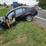 01.06.2026. Sadowie. Wypadek / Źródło: policja