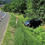 Dwie osoby ranne w wypadku - Radio Kielce 19.06.2026. Ćmińsk. Wypadek / Źródło: Policja