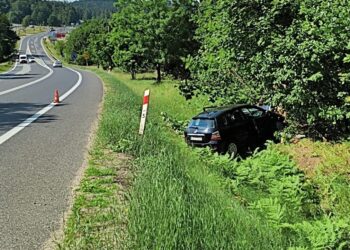 19.06.2026. Ćmińsk. Wypadek / Źródło: Policja