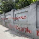Od nienawiści w Internecie do wandalizmu na murach - Radio Kielce 18.06.2026. Kielce. Wulgaryzmy na murach / Fot. Wiktor Taszłow - Radio Kielce