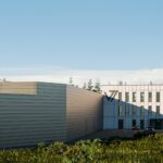 Wizulizacja nowej hali produkcyjno-magazynowej przy ul. Łukasiewicza / źródło: Urząd Miasta Kielce