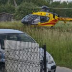7-latka na hulajnodze wjechała pod koła samochodu - Radio Kielce 08.06.2026. Osiek w powiecie staszowskim. 7-latka wyjechała hulajnogą pod koła samochodu / Fot. policja