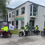 11.06.2026. Sandomierz. Motocykliści pokonują trasę prawie 600 kilometrów, by wesprzeć budowę hospicjum dla dzieci w Skowierzynie / Fot. Grażyna Szlęzak-Wójcik – Radio Kielce