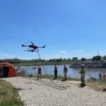 25.06.2026. Sandomierz. Powiatowe ćwiczenia służb ratowniczych / Fot. Grażyna Szlęzak-Wójcik - Radio Kielce