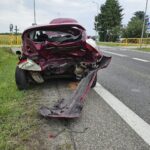 01.06.2026. Sadowie. Wypadek / Źródło: policja