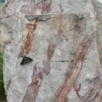 Bronocice. Zniszczona tablica pomnika / Źródło: Paweł Kamiński - Facebook