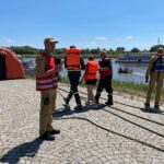 25.06.2026. Sandomierz. Powiatowe ćwiczenia służb ratowniczych / Fot. Grażyna Szlęzak-Wójcik - Radio Kielce