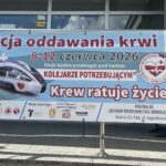 08.06.2026. Kielce. Akcja oddawania krwi przez kolejarzy / Fot. Iwona Murawska-Bujnowicz - Radio Kielce