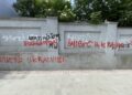 Od nienawiści w Internecie do wandalizmu na murach - Radio Kielce 18.06.2026. Kielce. Wulgaryzmy na murach / Fot. Wiktor Taszłow - Radio Kielce
