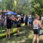 28.06.2026. Koprzywnica. Rzeka Koprzywianka - spływ kajakowy / Fot. Grażyna Szlęzak-Wójcik - Radio Kielce