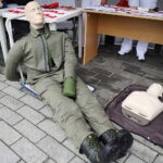 20.06.2026. Kielce. Świętokrzyski Urząd Wojewódzki. Akcja Akademii Ochrony Ludności i Obrony Cywilnej pod hasłem „Pierwsza pomoc” / Fot. Wiktor Taszłow - Radio Kielce