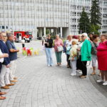 20.06.2026. Kielce. Świętokrzyski Urząd Wojewódzki. Akcja Akademii Ochrony Ludności i Obrony Cywilnej pod hasłem „Pierwsza pomoc” / Fot. Wiktor Taszłow - Radio Kielce