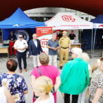 20.06.2026. Kielce. Świętokrzyski Urząd Wojewódzki. Akcja Akademii Ochrony Ludności i Obrony Cywilnej pod hasłem „Pierwsza pomoc” / Fot. Wiktor Taszłow - Radio Kielce