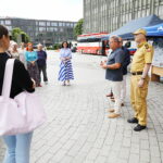 20.06.2026. Kielce. Świętokrzyski Urząd Wojewódzki. Akcja Akademii Ochrony Ludności i Obrony Cywilnej pod hasłem „Pierwsza pomoc” / Fot. Wiktor Taszłow - Radio Kielce
