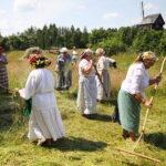 21.06.2026. Tokarnia. Muzeum Wsi Kieleckiej. Sobótka i sianokosy / Fot. Wiktor Taszłow - Radio Kielce