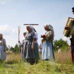 21.06.2026. Tokarnia. Muzeum Wsi Kieleckiej. Sobótka i sianokosy / Fot. Wiktor Taszłow - Radio Kielce