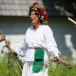 21.06.2026. Tokarnia. Muzeum Wsi Kieleckiej. Sobótka i sianokosy / Fot. Wiktor Taszłow - Radio Kielce