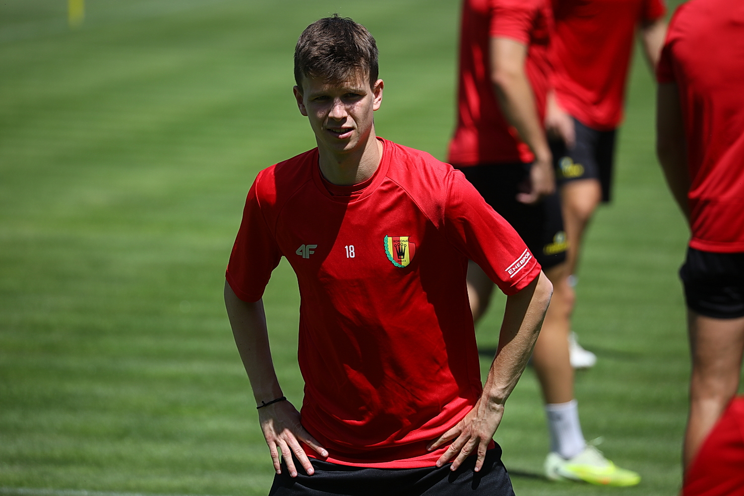 Kielce. Pierwszy trening Korony Kielce