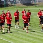 24.06.2026. Kielce. Pierwszy trening Korony Kielce / Fot. Wiktor Taszłow - Radio Kielce
