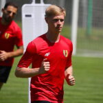 24.06.2026. Kielce. Pierwszy trening Korony Kielce / Fot. Wiktor Taszłow - Radio Kielce