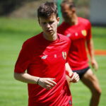 24.06.2026. Kielce. Pierwszy trening Korony Kielce / Fot. Wiktor Taszłow - Radio Kielce