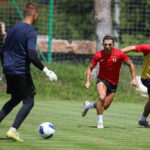 24.06.2026. Kielce. Pierwszy trening Korony Kielce / Fot. Wiktor Taszłow - Radio Kielce