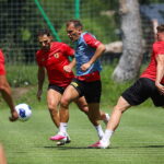 24.06.2026. Kielce. Pierwszy trening Korony Kielce / Fot. Wiktor Taszłow - Radio Kielce