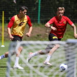 24.06.2026. Kielce. Pierwszy trening Korony Kielce / Fot. Wiktor Taszłow - Radio Kielce