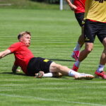 24.06.2026. Kielce. Pierwszy trening Korony Kielce / Fot. Wiktor Taszłow - Radio Kielce