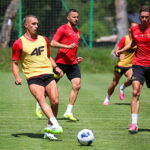 24.06.2026. Kielce. Pierwszy trening Korony Kielce / Fot. Wiktor Taszłow - Radio Kielce