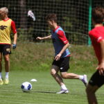 24.06.2026. Kielce. Pierwszy trening Korony Kielce / Fot. Wiktor Taszłow - Radio Kielce