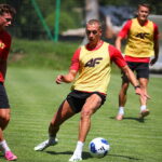 24.06.2026. Kielce. Pierwszy trening Korony Kielce / Fot. Wiktor Taszłow - Radio Kielce