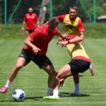 24.06.2026. Kielce. Pierwszy trening Korony Kielce / Fot. Wiktor Taszłow - Radio Kielce