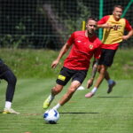 24.06.2026. Kielce. Pierwszy trening Korony Kielce / Fot. Wiktor Taszłow - Radio Kielce
