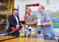 29.06.2026. Kielce. Podpisanie umowy na budowę kanalizacji na ulicach Podklasztornej i Bernardyńskiej / Fot. Wiktor Taszłow - Radio Kielce