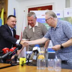 29.06.2026. Kielce. Podpisanie umowy na budowę kanalizacji na ulicach Podklasztornej i Bernardyńskiej / Fot. Wiktor Taszłow - Radio Kielce