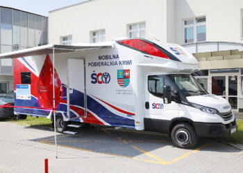 30.06.2026. Kielce. Mobilna Pobieralnia Krwi / Fot. Wiktor Taszłow - Radio Kielce