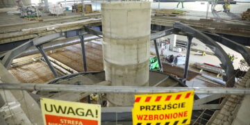 01.06.2026 Targi Kielce. Budowa nowej Hali. / Fot. Wiktor Taszłow - Radio Kielce