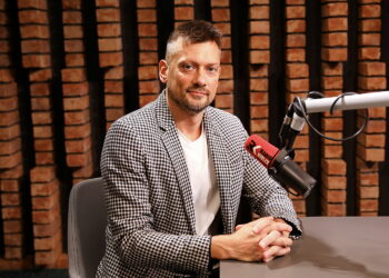 02.06.2026. Radio Kielce. Rozmowa Dnia. Na zdjęciu: Paweł Papaj - pełniący obowiązki prezesa KS Iskra Kielce / Fot. Wiktor Taszłow - Radio Kielce