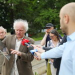 05.06.2026. Kielce. Konferencja nt. budowy pomnika upamiętniającego ofiary Rzezi Wołyńskiej / Fot. Wiktor Taszłow - Radio Kielce