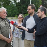 05.06.2026. Kielce. Konferencja nt. budowy pomnika upamiętniającego ofiary Rzezi Wołyńskiej / Fot. Wiktor Taszłow - Radio Kielce