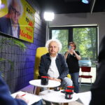 „Dzień dobry, to Ja! Rozmowy inne niż wszystkie w Radiu Kielce”. Andrzej Mochoń / Fot. Wiktor Taszłow – Radio Kielce