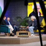 „Dzień dobry, to Ja! Rozmowy inne niż wszystkie w Radiu Kielce”. Andrzej Mochoń / Fot. Wiktor Taszłow – Radio Kielce