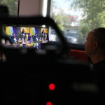 „Dzień dobry, to Ja! Rozmowy inne niż wszystkie w Radiu Kielce”. Andrzej Mochoń / Fot. Wiktor Taszłow – Radio Kielce