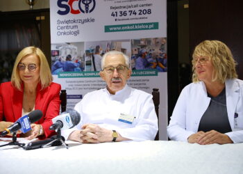 12.06.2026. Kielce. ŚCO. Konferencja dotycząca projektów realizowanych w ŚCO w ramach Krajowego Planu Odbudowy oraz budżetu woj. świętokrzyskiego / Fot. Wiktor Taszłow - Radio Kielce
